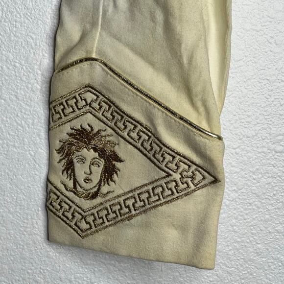 Vintage Cache Egyptian Gold Open Cropped Blazer Small - Picture 5 of 7